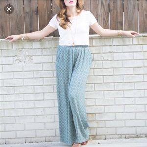 Anthropologie Mermaid Wide Leg Pants